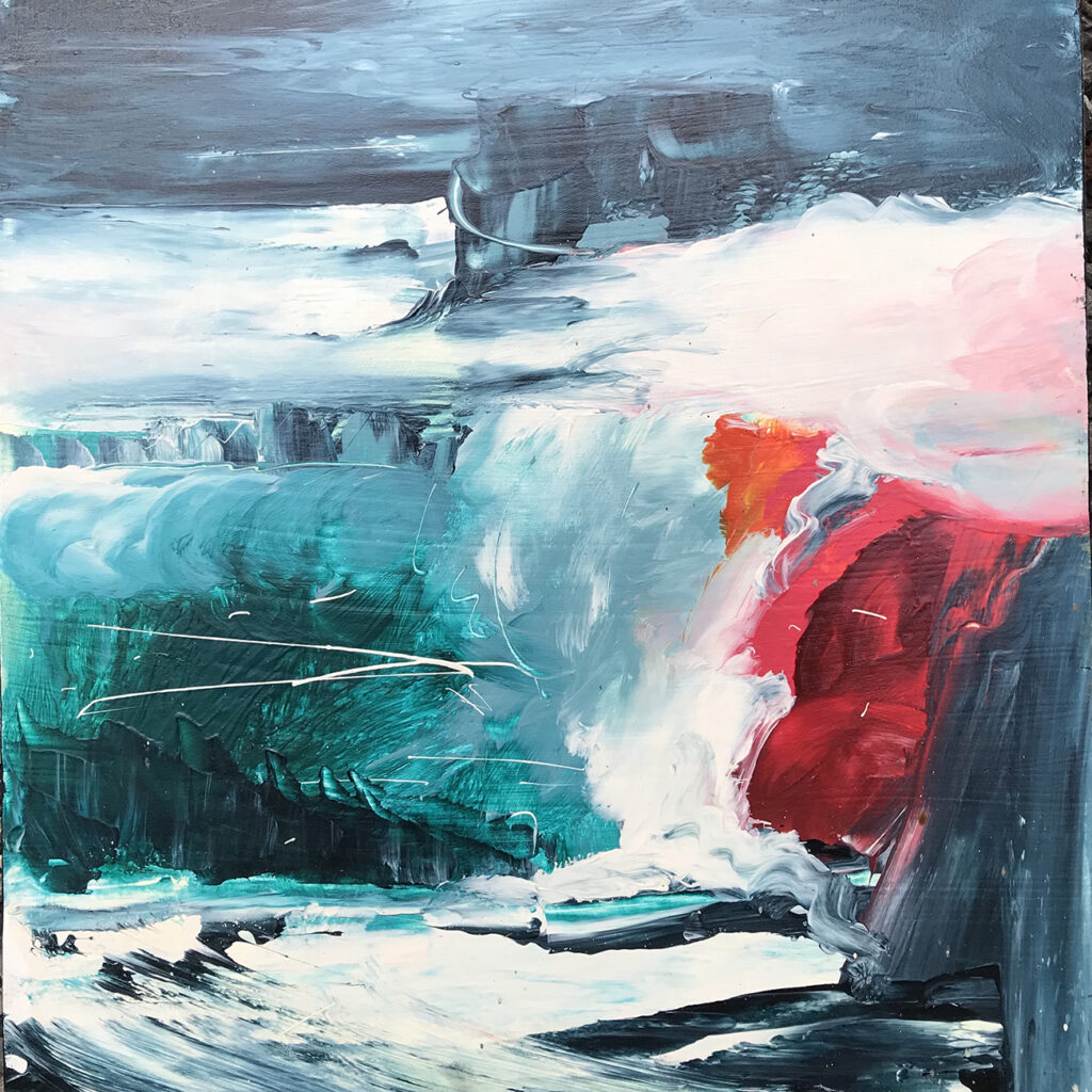 SOLD Rhebus I Acrylic Gail Mason